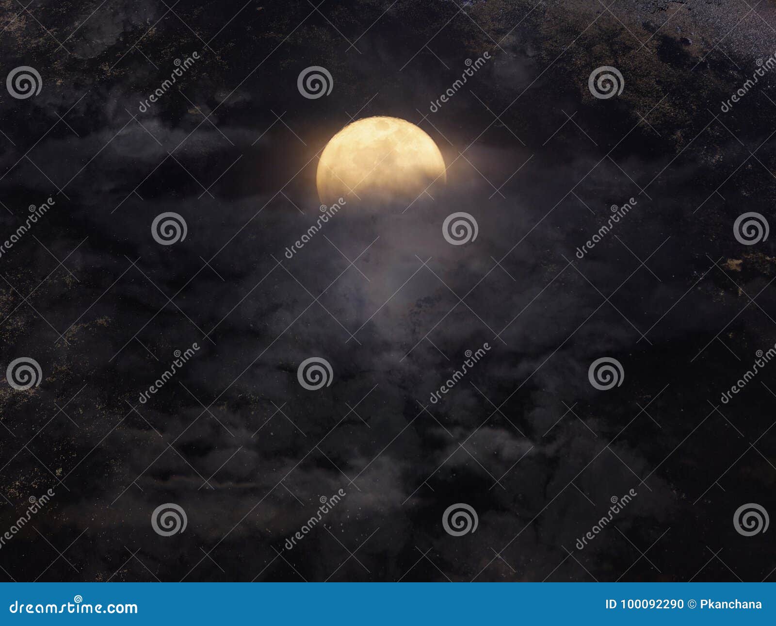 night sky for halloween