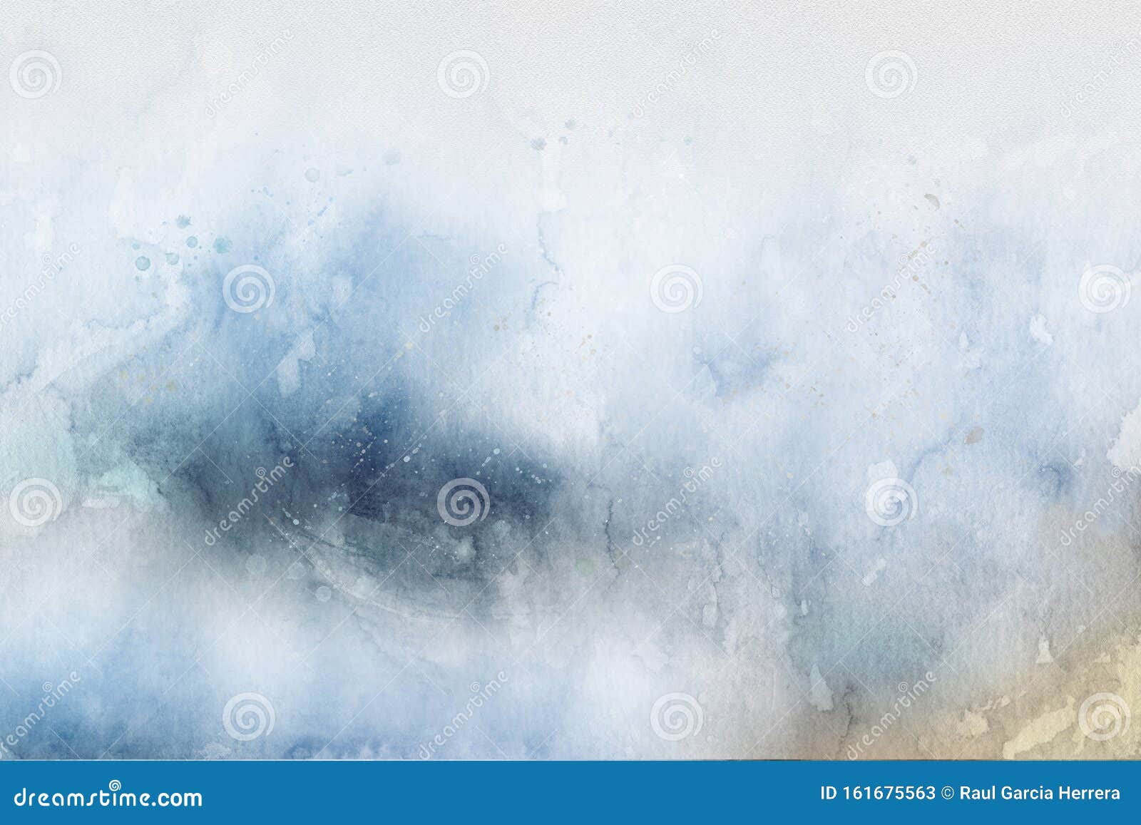 abstract ocean beach watercolor background for textures and backgrounds