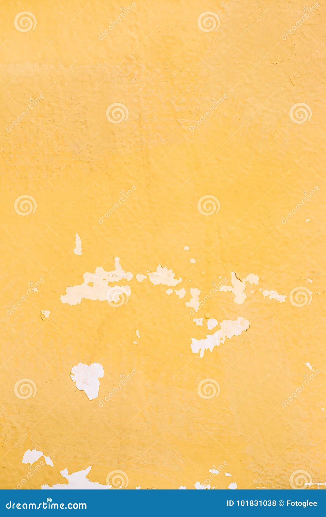 Abstract Old Yellow Grunge Cement Wall for texture background.