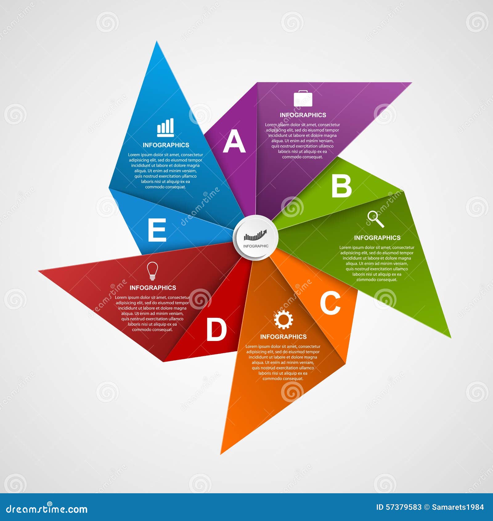 Pinwheel Chart