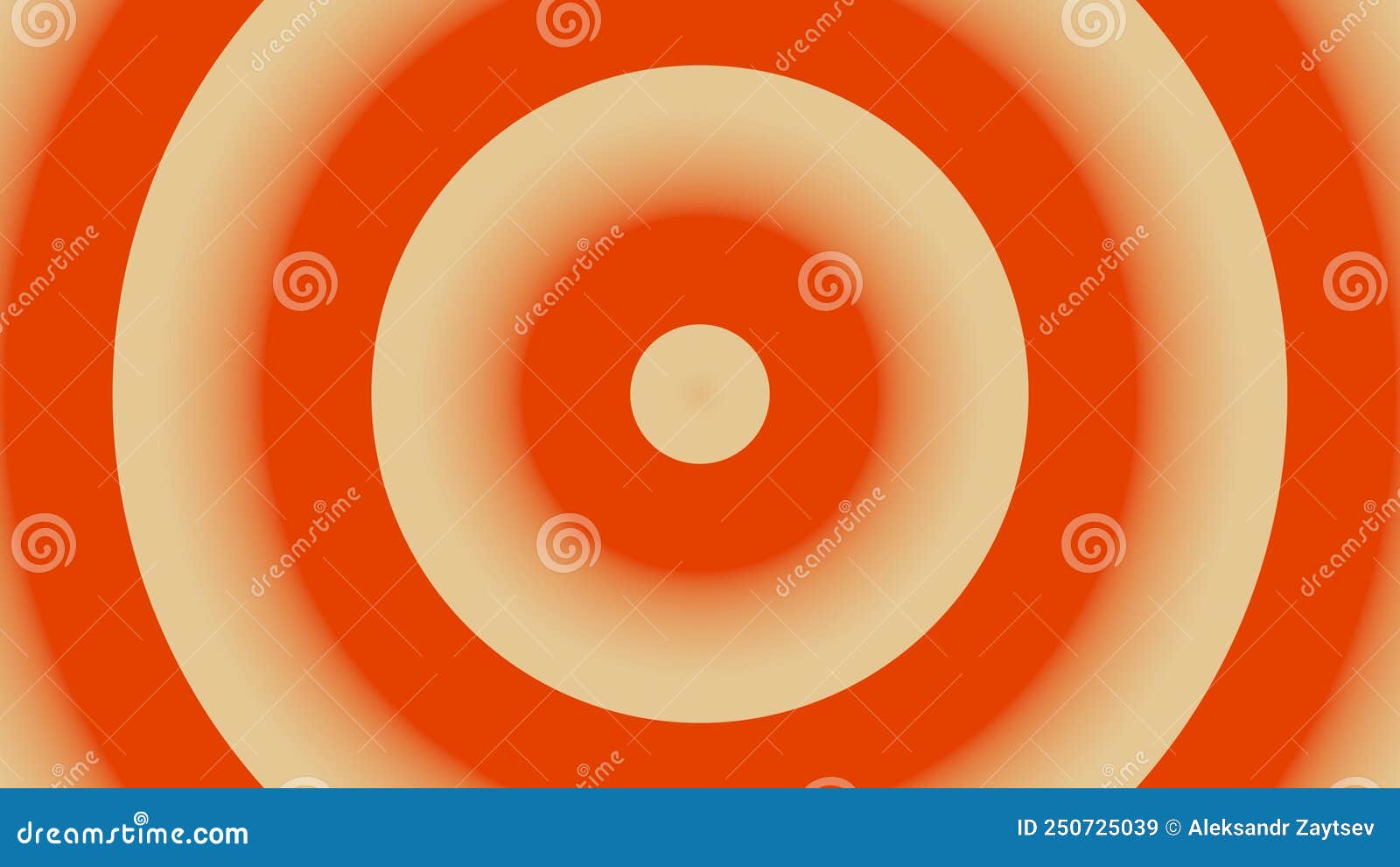 Abstract Orange Circle Gradient Background Stock Illustration