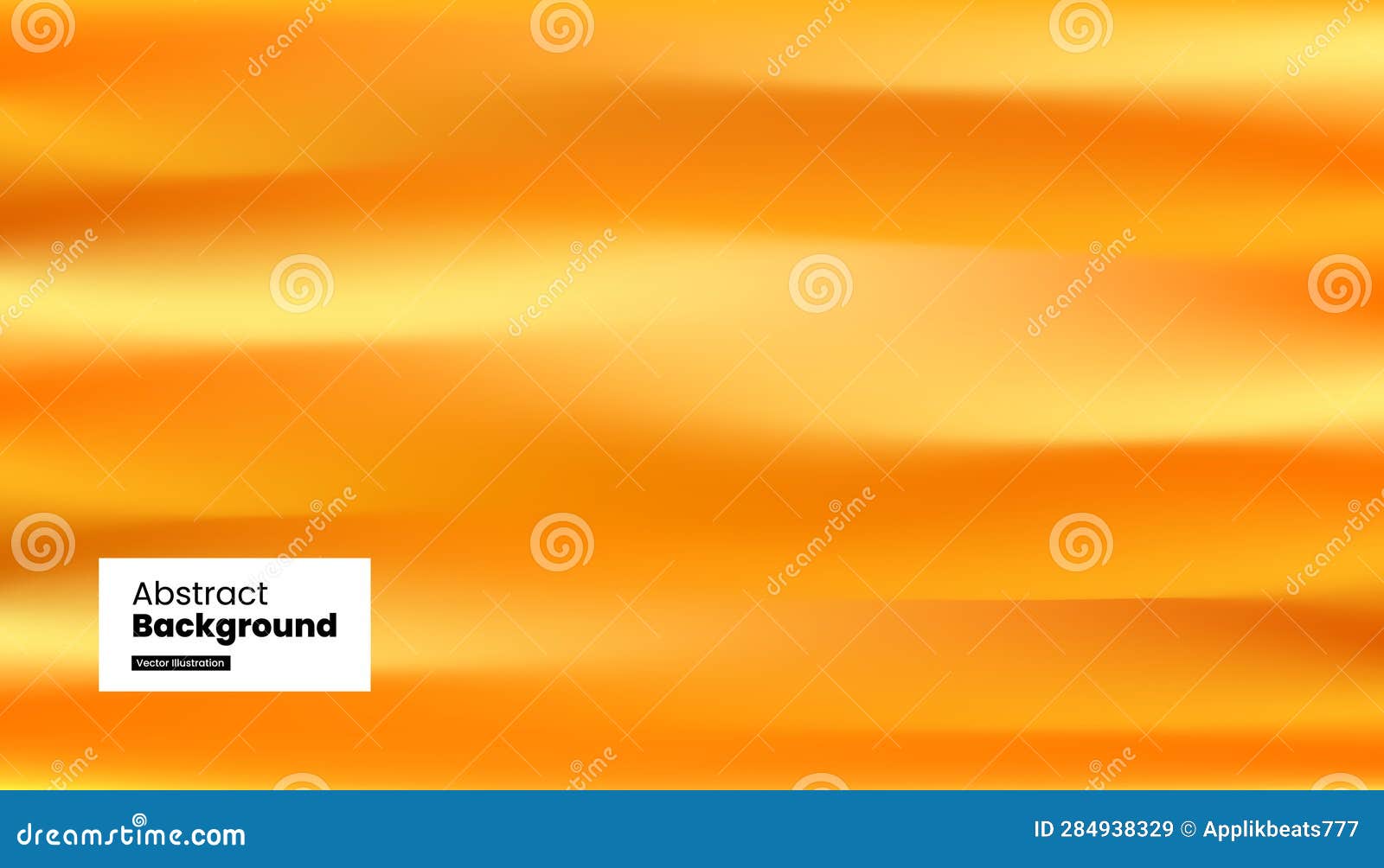Abstract Orange Fabric Wave Background Design Stock Vector