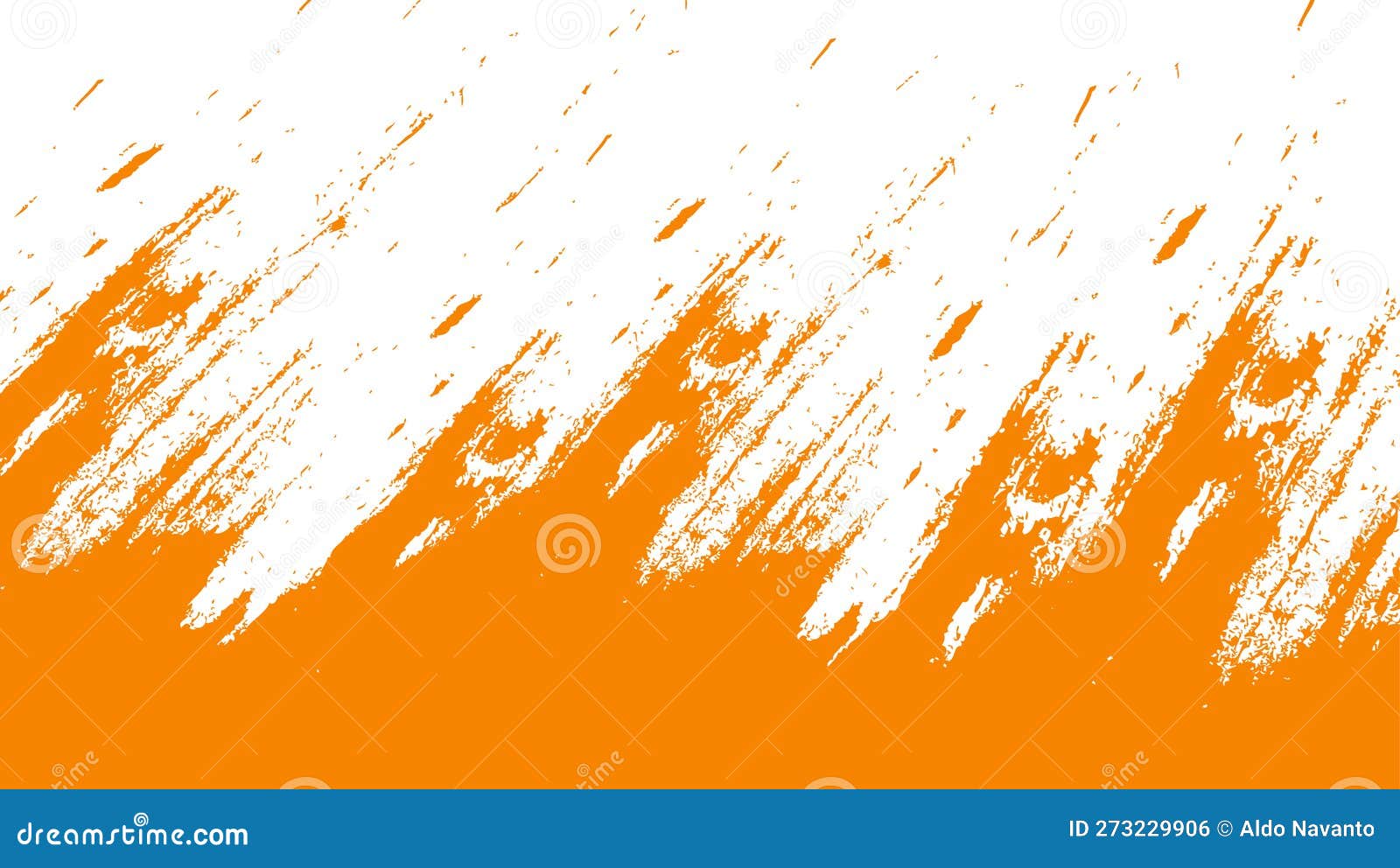 Abstract Orange Grunge Texture in White Background Good Use for Banner