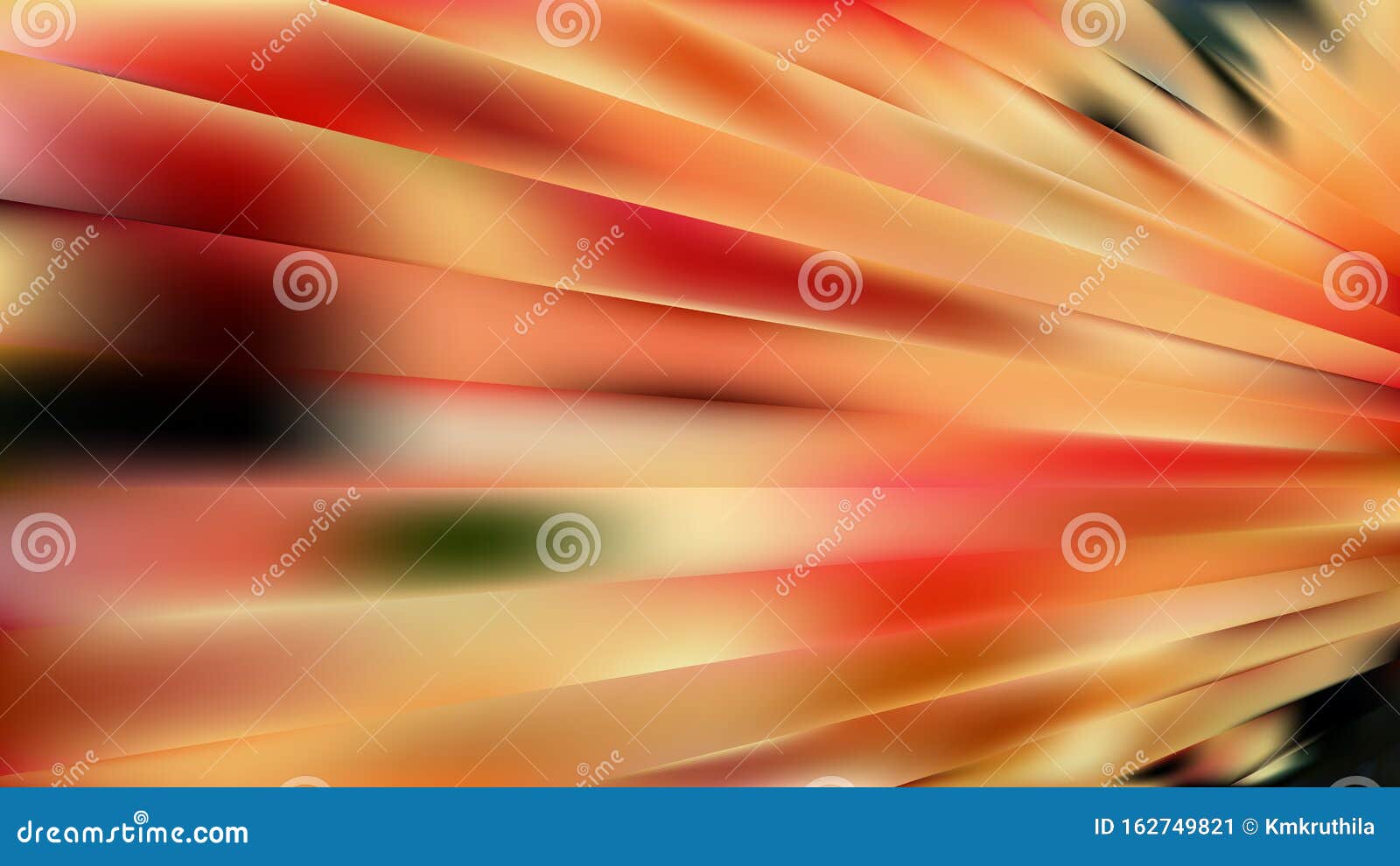 Abstract Orange Lines and Stripes Background Design Stock Vector Illustration of shapes