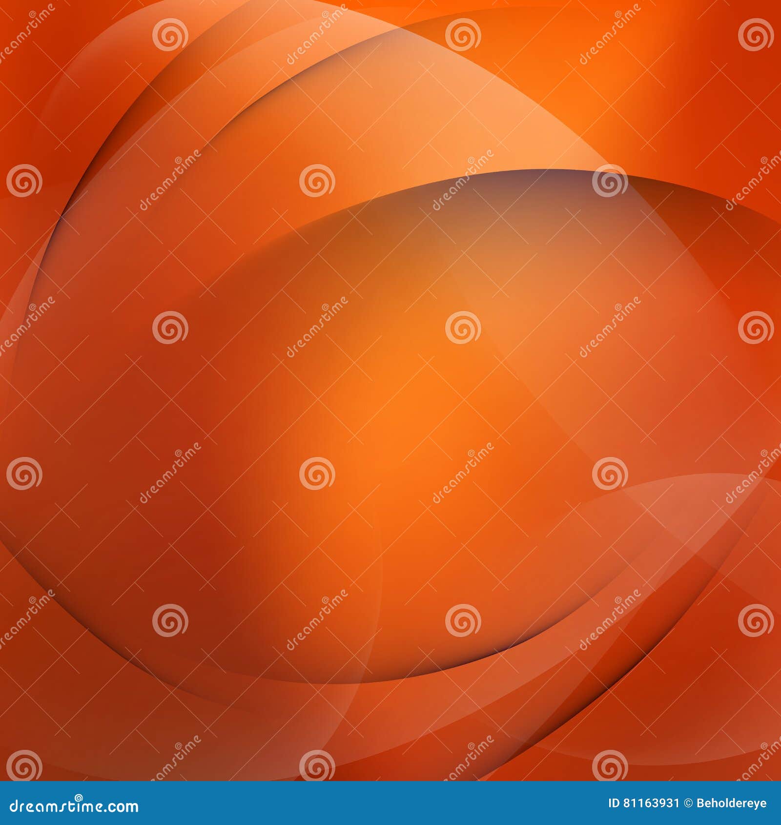 abstract orange mooth twist light lines. eps 10
