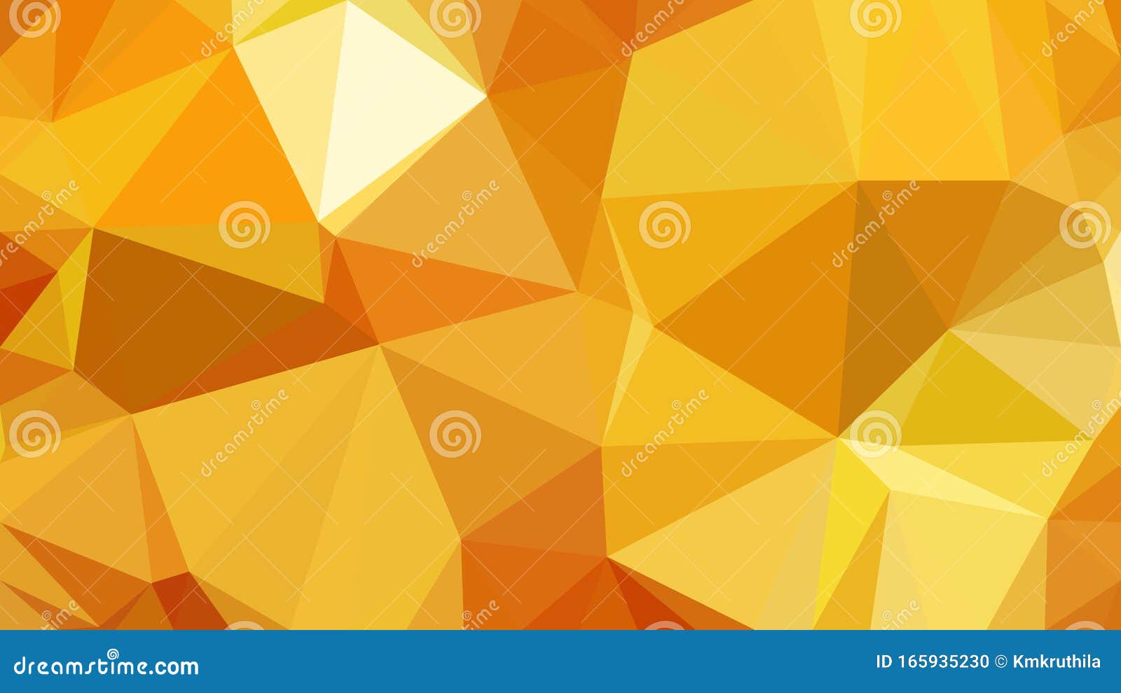 Abstract Orange Polygon Background Graphic Design Vector Image 向量例证