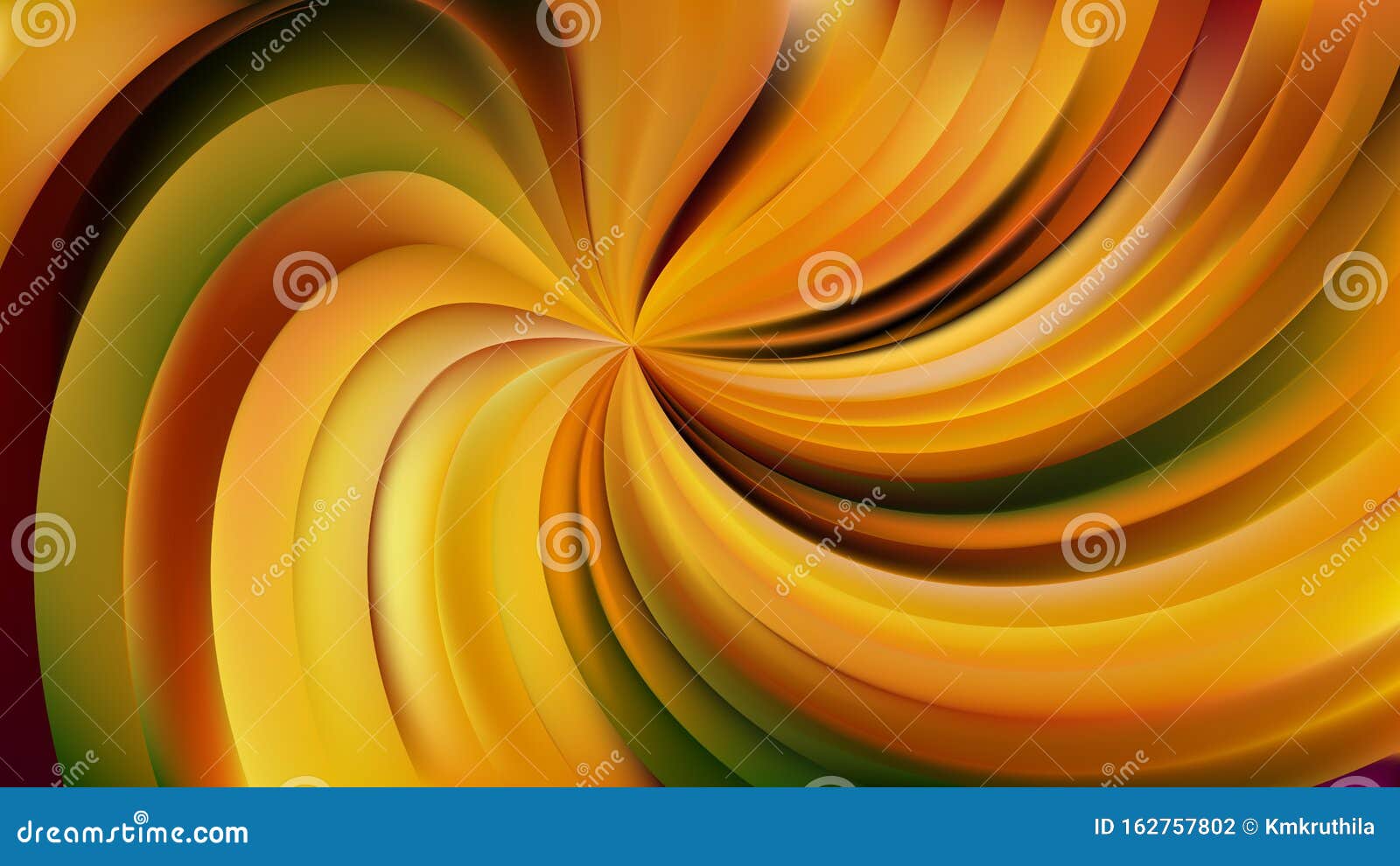 Abstract Orange Swirl Background Stock Vector Illustration of spiral