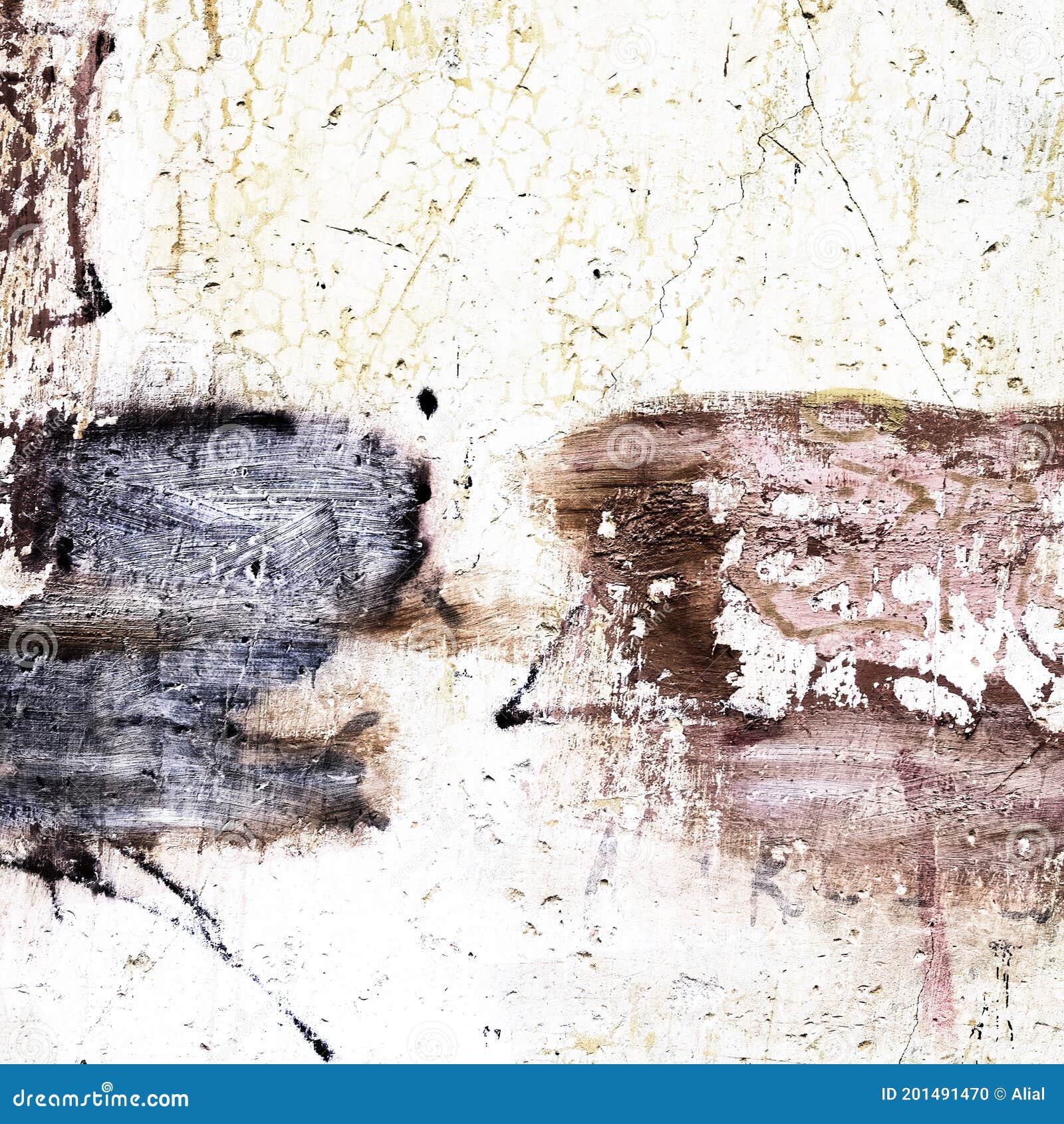 abstract painting on canvas. abstract expressionism.