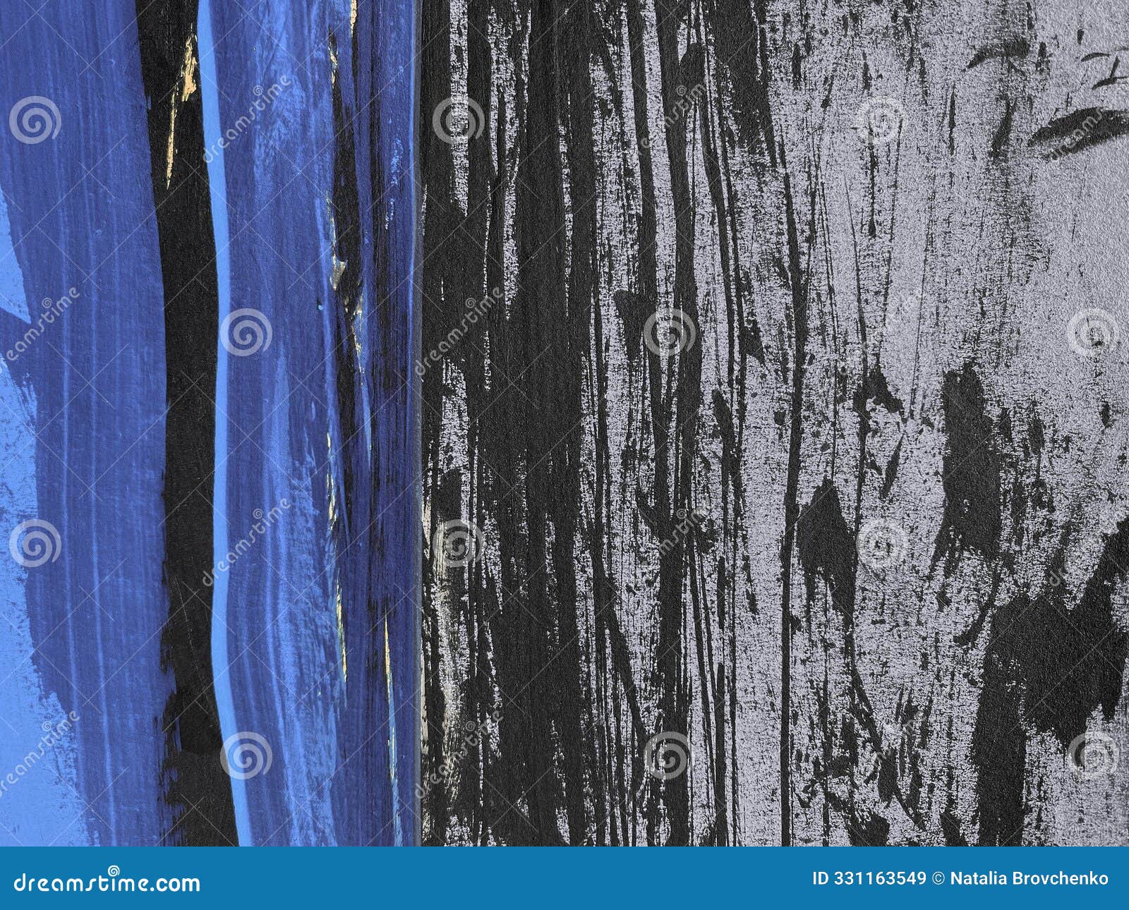abstract grunge background. paint strokes on a dark background