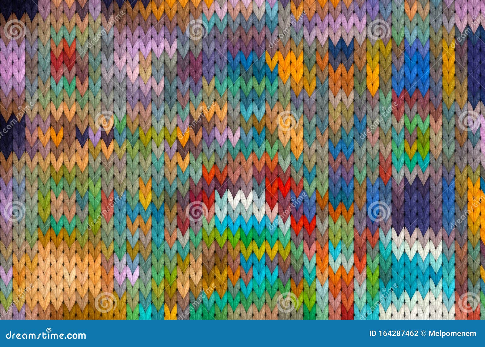 Abstract Pattern on Sweater Knit Fabric Stock Photo - Image of ...