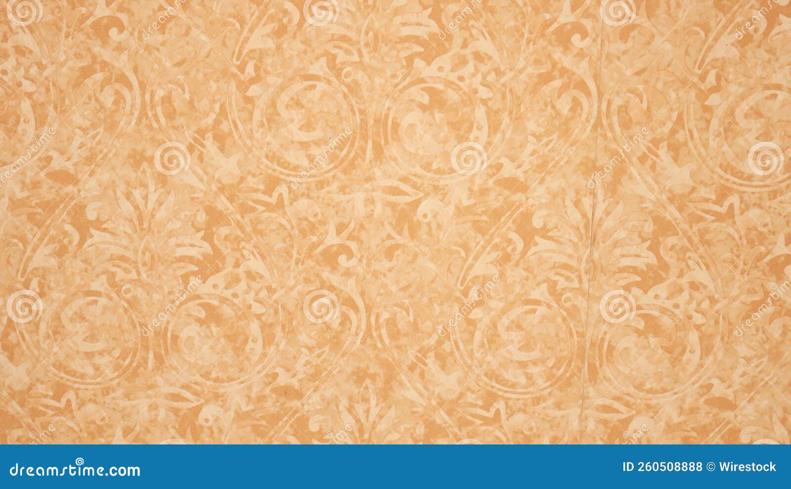 Abstract Patterned Beige Wallpaper Perfect for Backgrounds Stock
