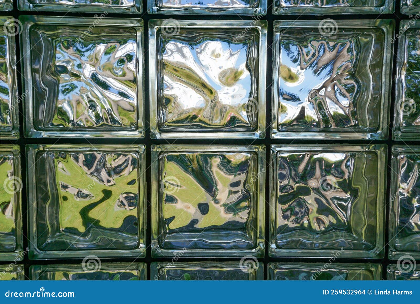 Abstract Patterns in Glass Blocks Stock Photo Image of modern