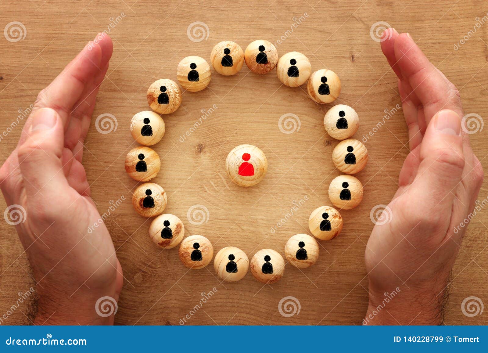 abstract photo of connectivity concept, linking entities, hierarchy and hr.