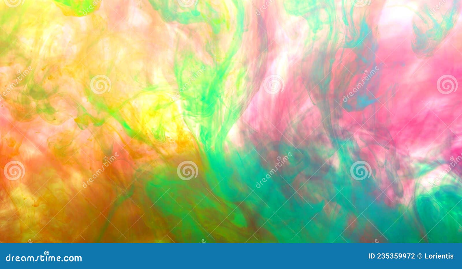 An Abstract Photo of Paint in Water Stock Photo Image of decoration