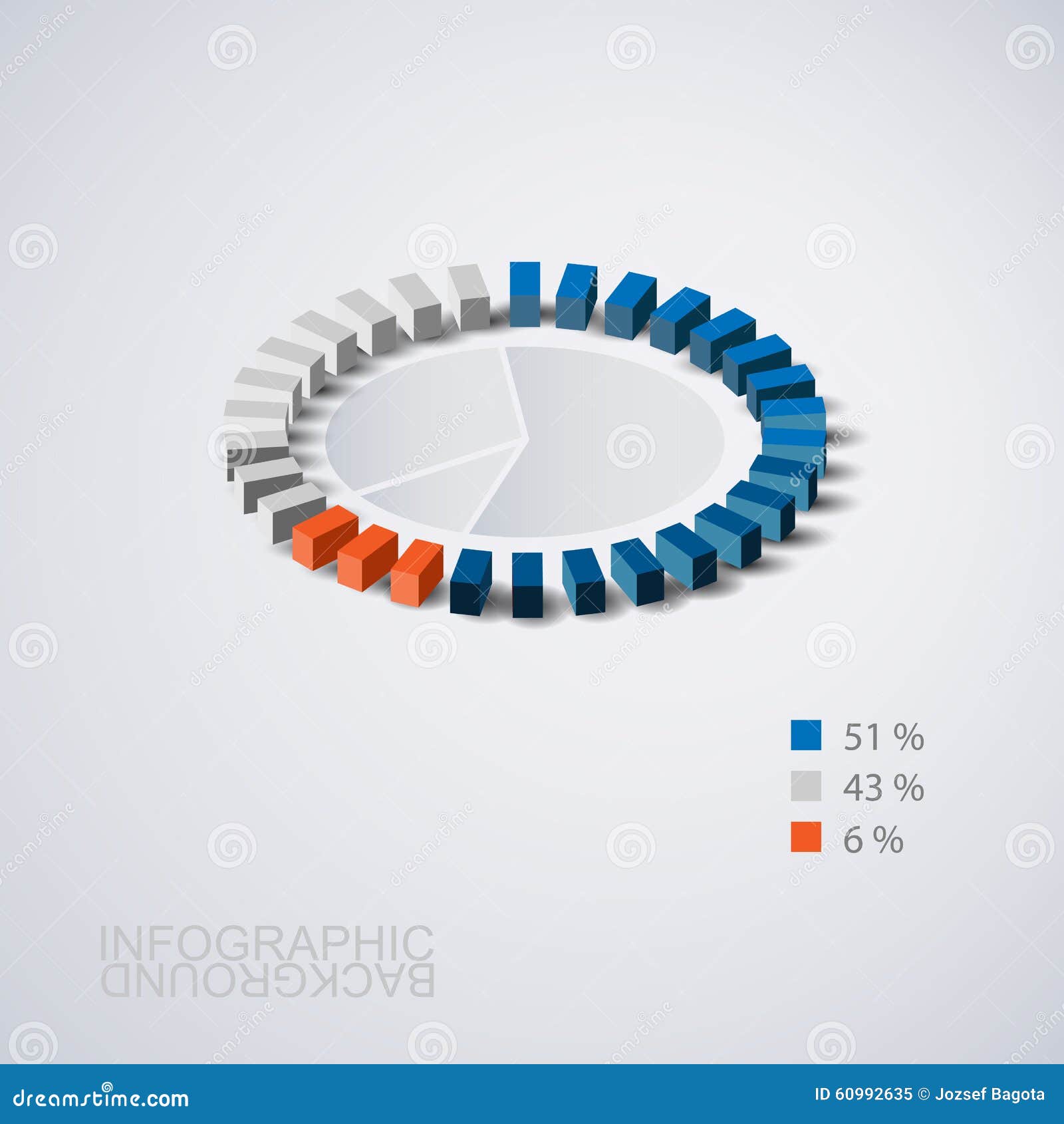 Pie Chart Graphic Design