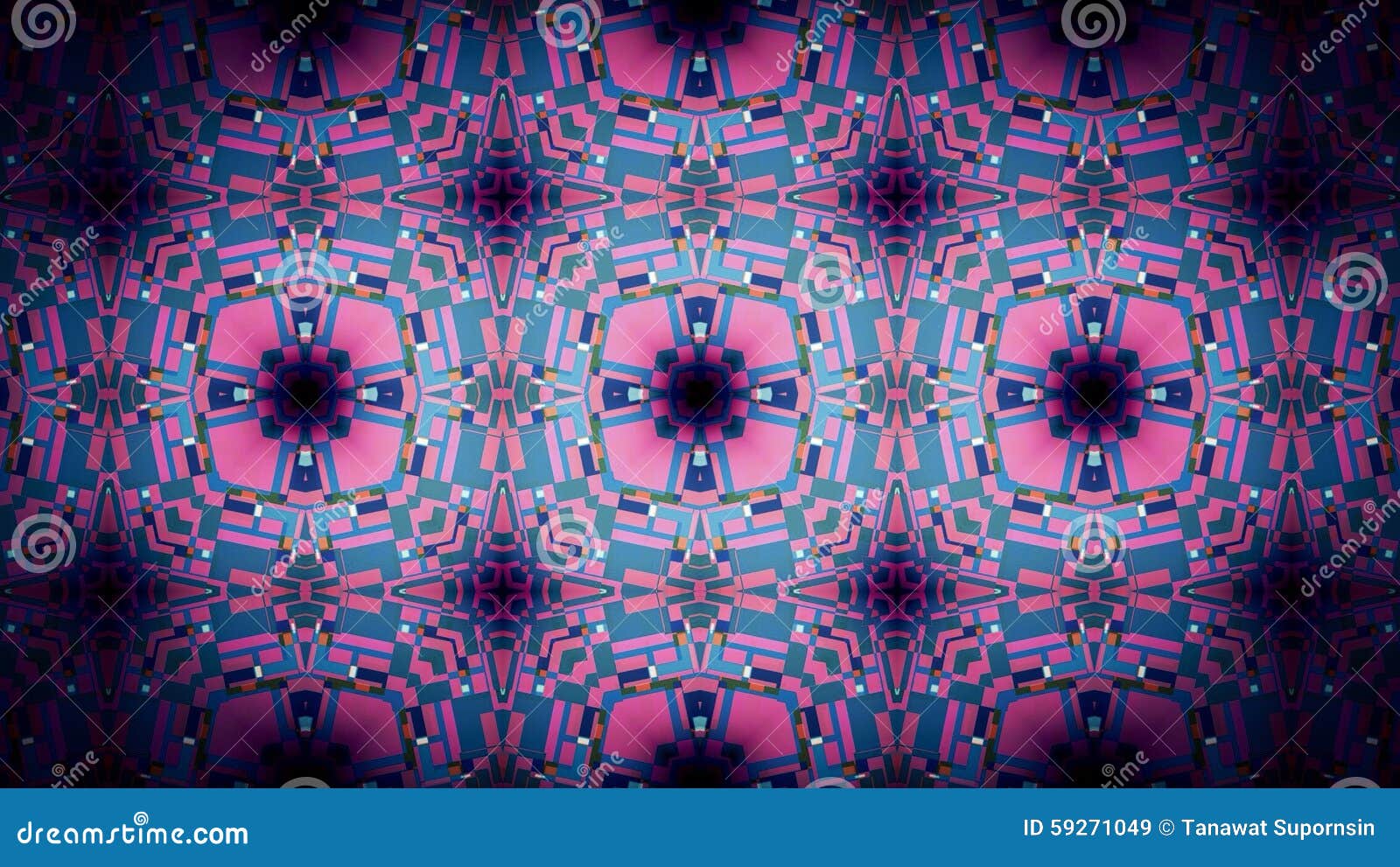 Abstract Pink Blue Pattern Wallpaper Stock Image Image of textile