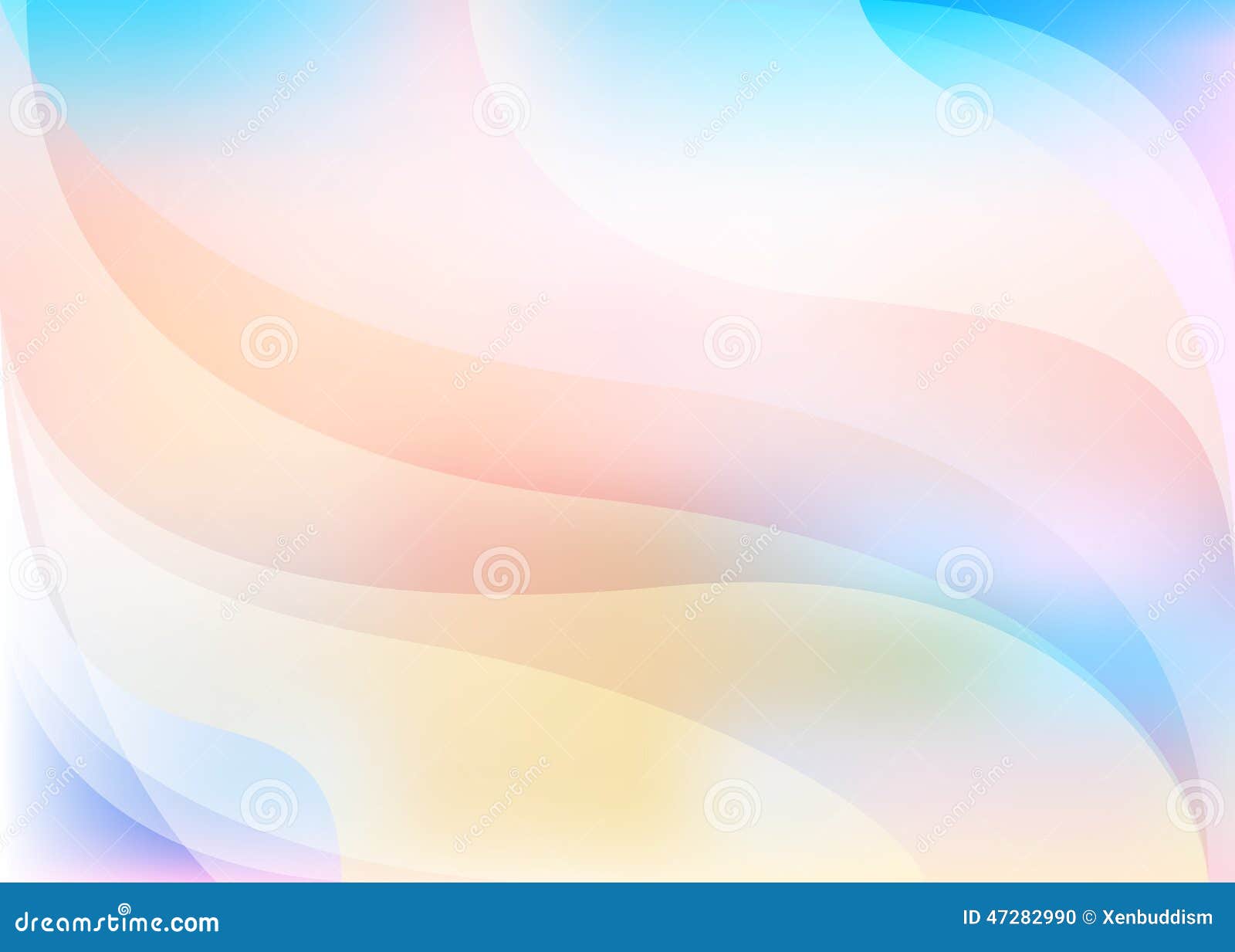 Abstract Pink Blue Yellow Background Stock Illustration Illustration