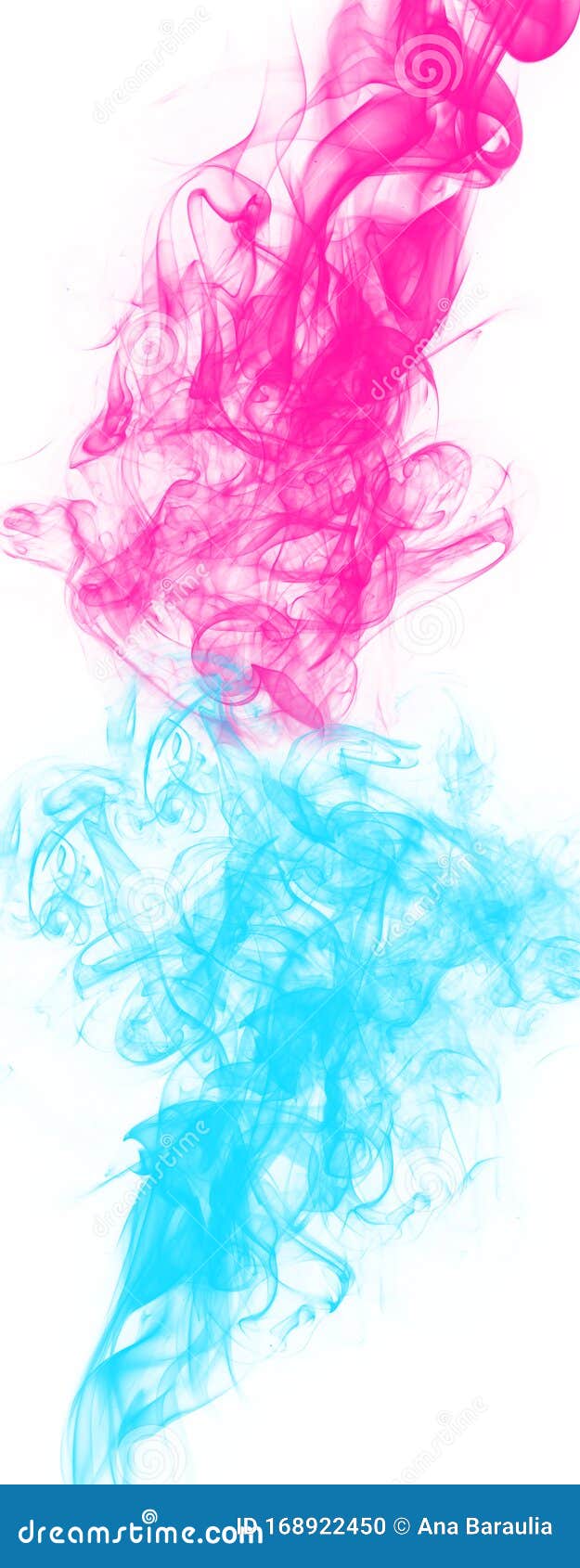 Abstract Pink and Light Blue Smoke Background Stock Photo Image of