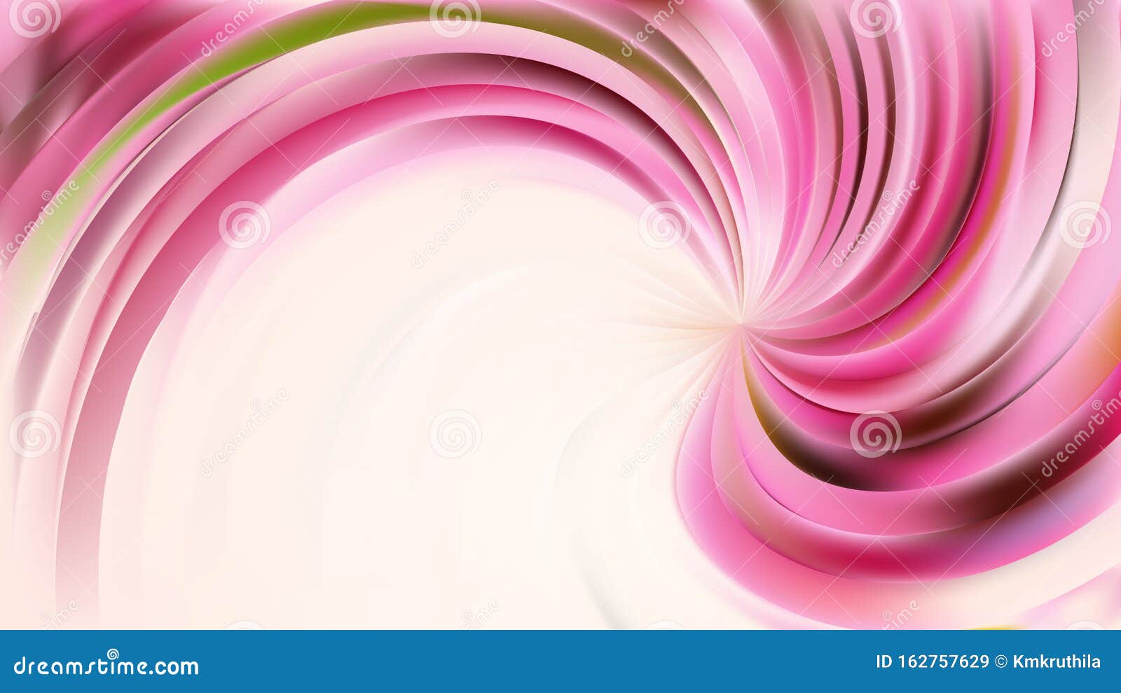 Abstract Pink and White Swirl Background Vector Illustration Stock