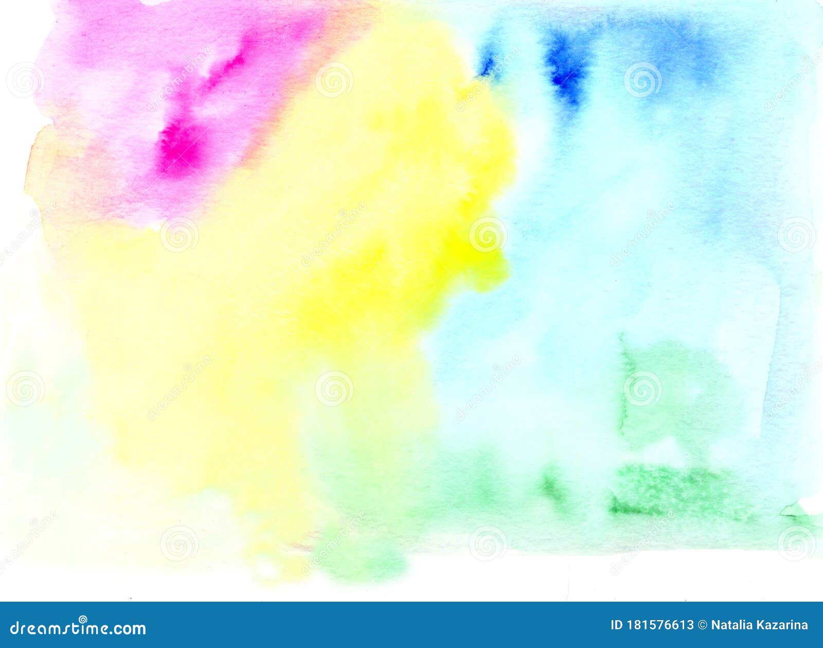 pic Ombre Pink And Blue Watercolor Background dreamstime com