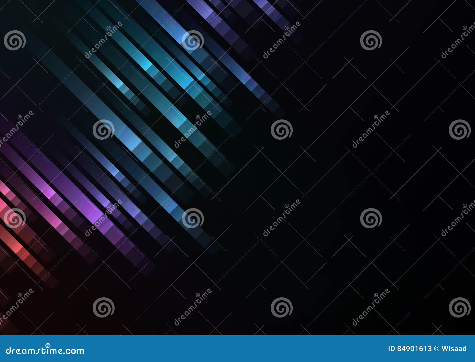 Abstract Pixel Speed Racer Corner Background Stock Vector