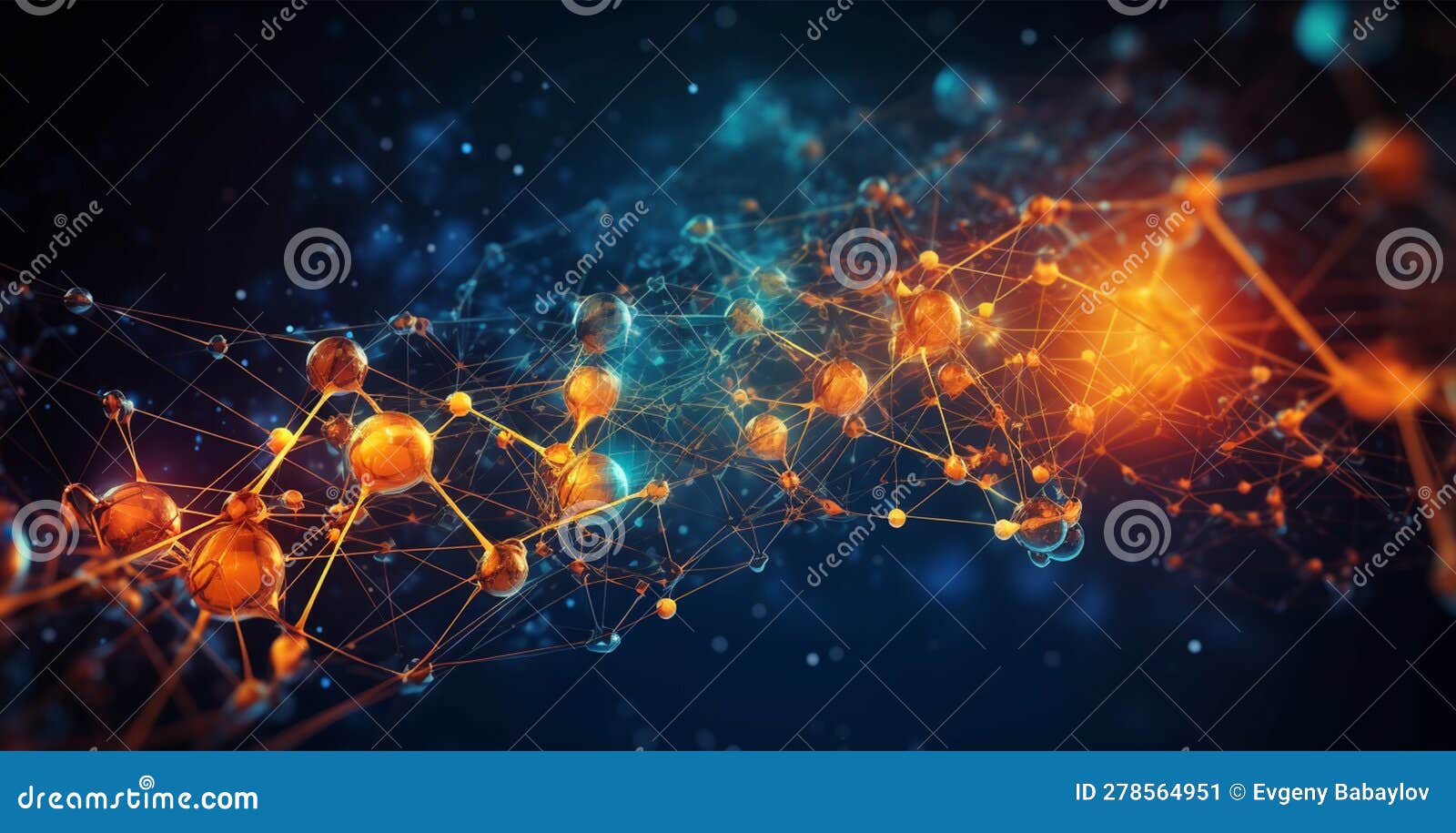 Abstract Plexus Blue Geometry Plexus Background. Digital Technology ...