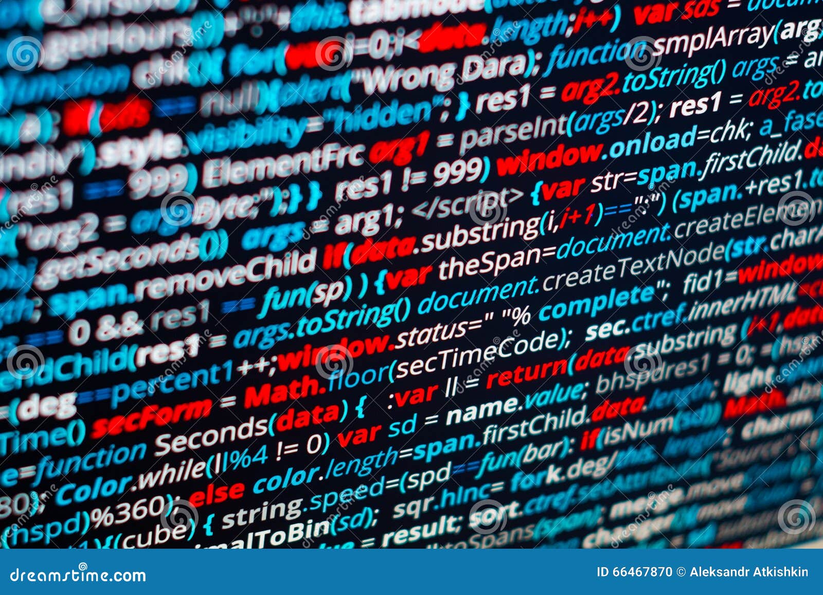 Abstract program code stock photo. Image of browser, language - 66467870