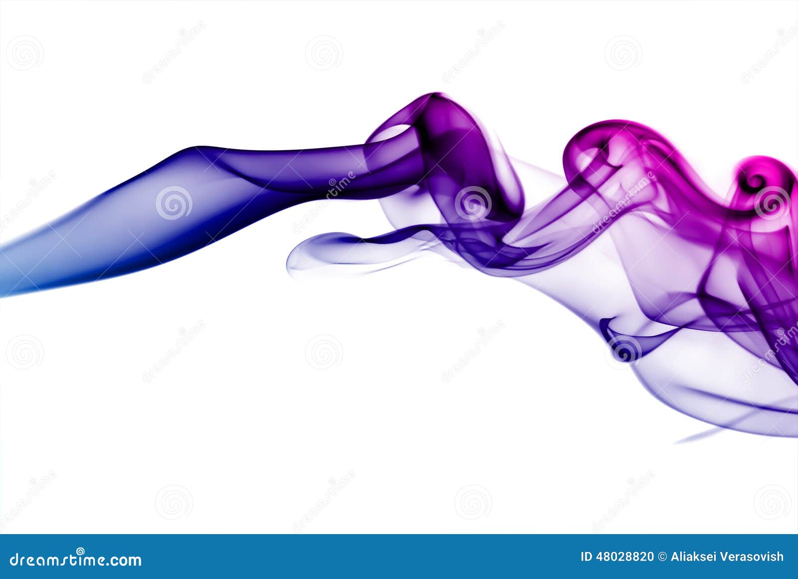 Abstract Purple and Blue Smoke Stock Photo Image of effect