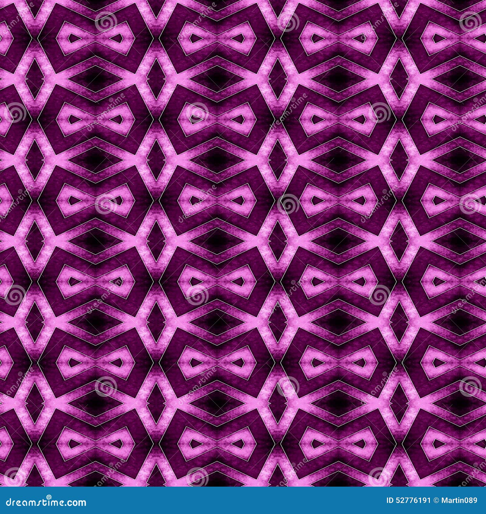 Abstract Purple Geometric Seamless Pattern Stock Illustration