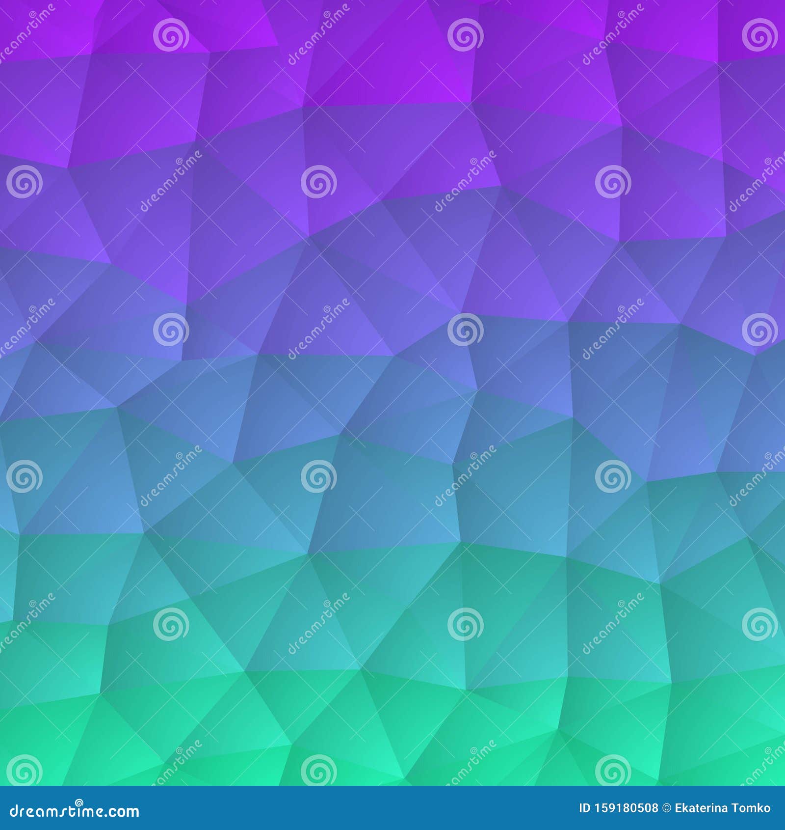 Abstract Purple and Green Triangles Background. Eps 10 Stock Vector