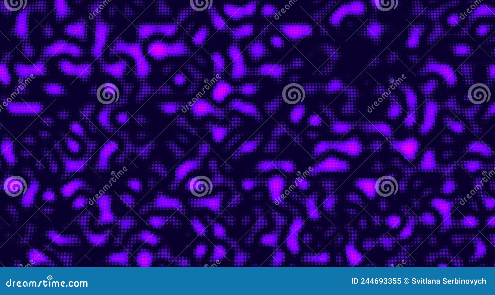abstract purple halftone background with disorted dots. halftone texture. dot pop art pattern.