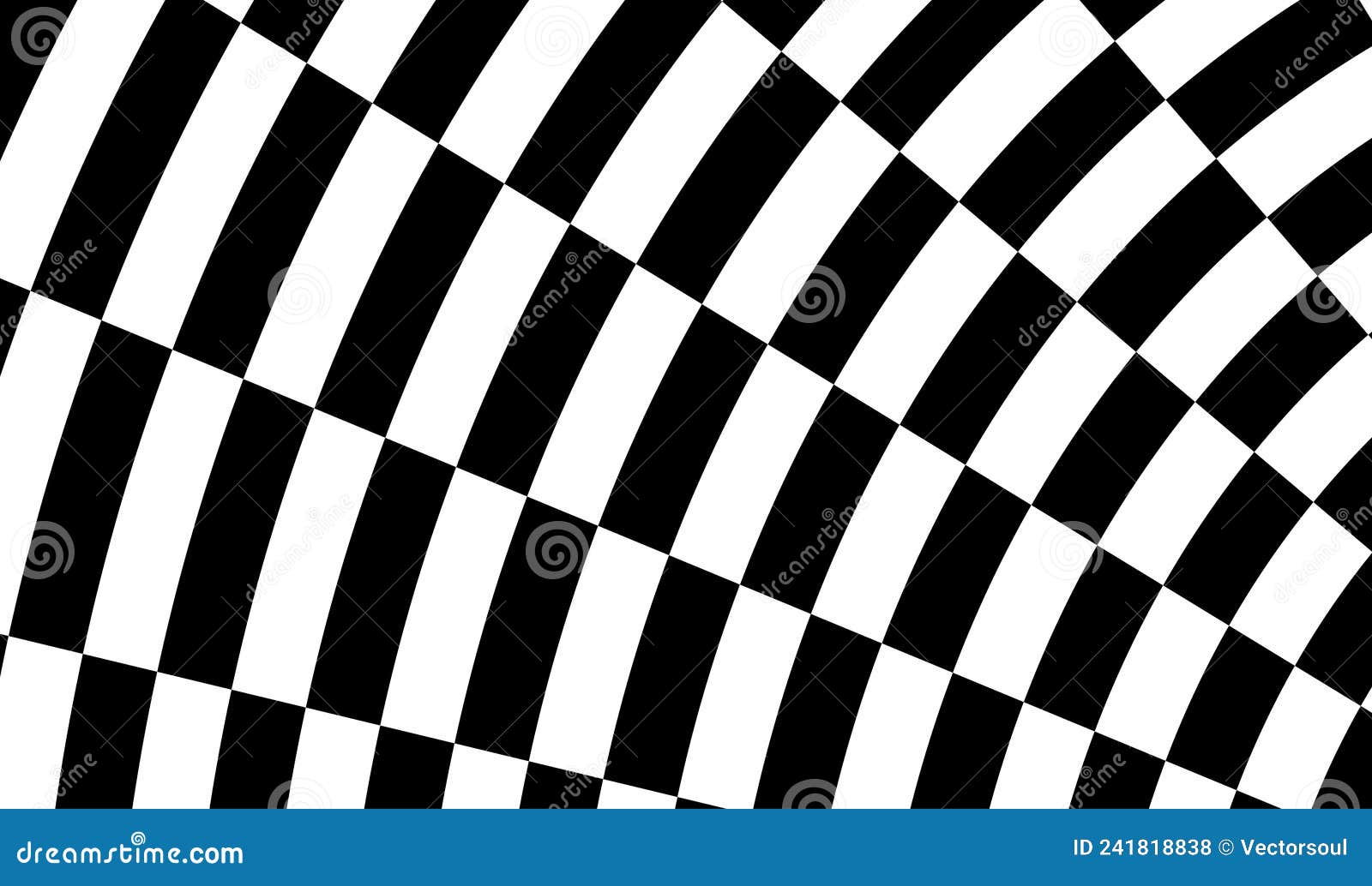 Checkered Chess Board Race Background Wallpaper Stock Illustration