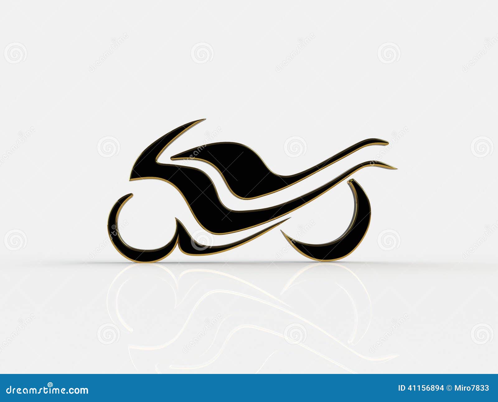 Abstract Racing Motorcycle On A White Background Stock Illustration - Illustration of ...1300 x 1065