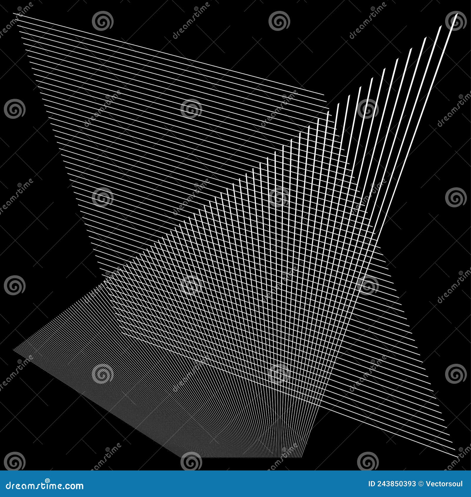 Abstract Random Grid, Mesh. Lattice, Grating and Grille Pattern with ...