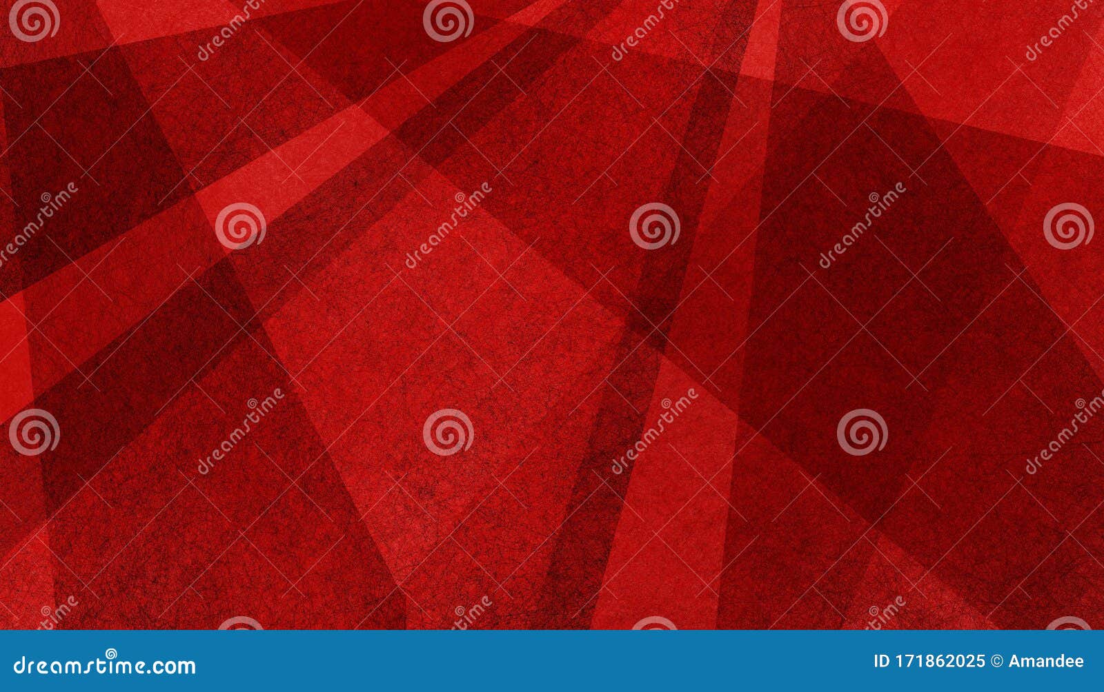 Abstract Red Background with Textured Black Stripes Triangles and Lines in Modern Wallpaper