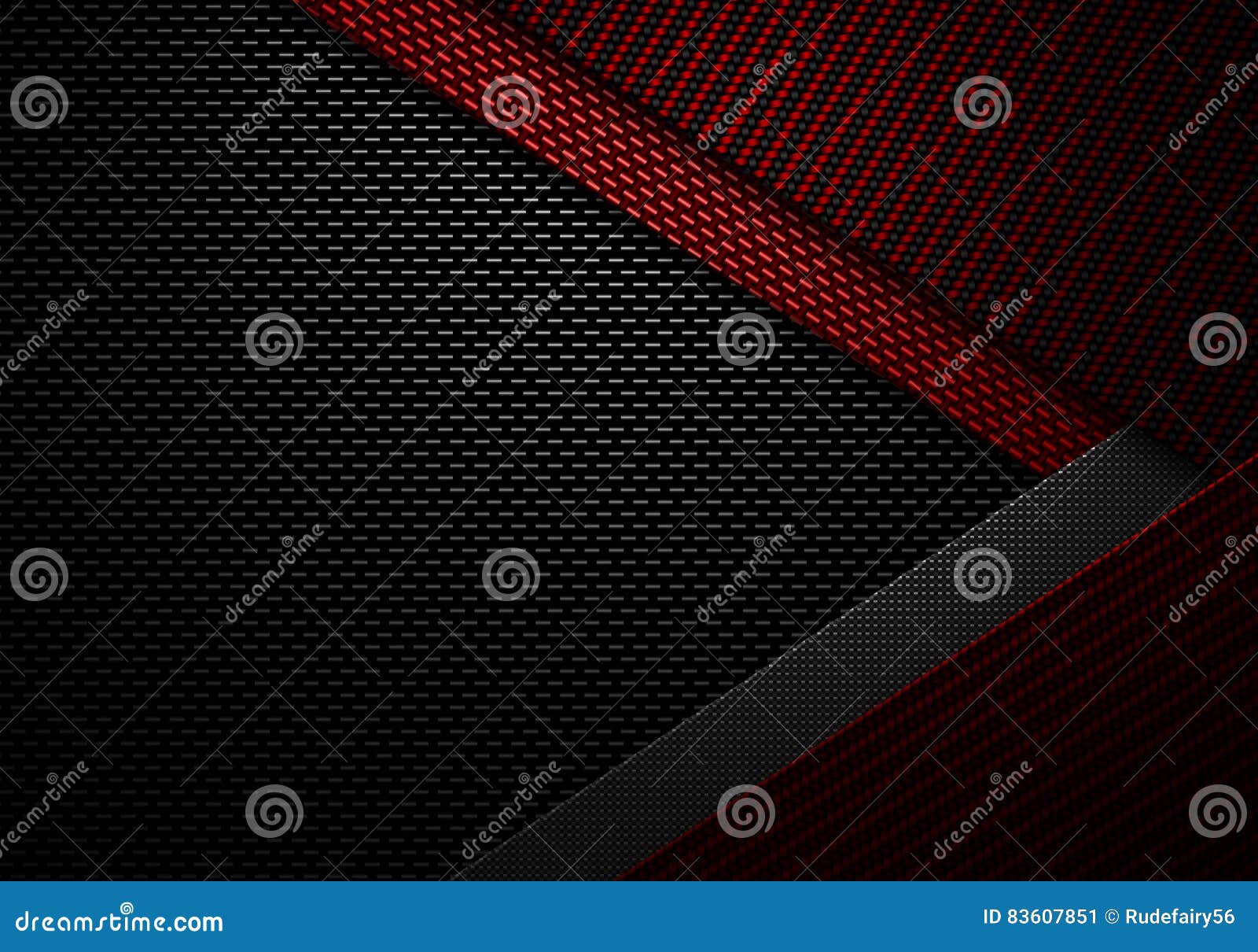 abstract red black carbon fiber textured material 