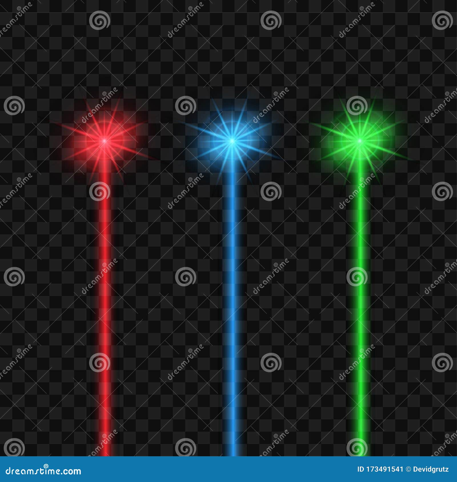 Green Laser Grid Horizontal Vertical Cartoon Vector | CartoonDealer.com