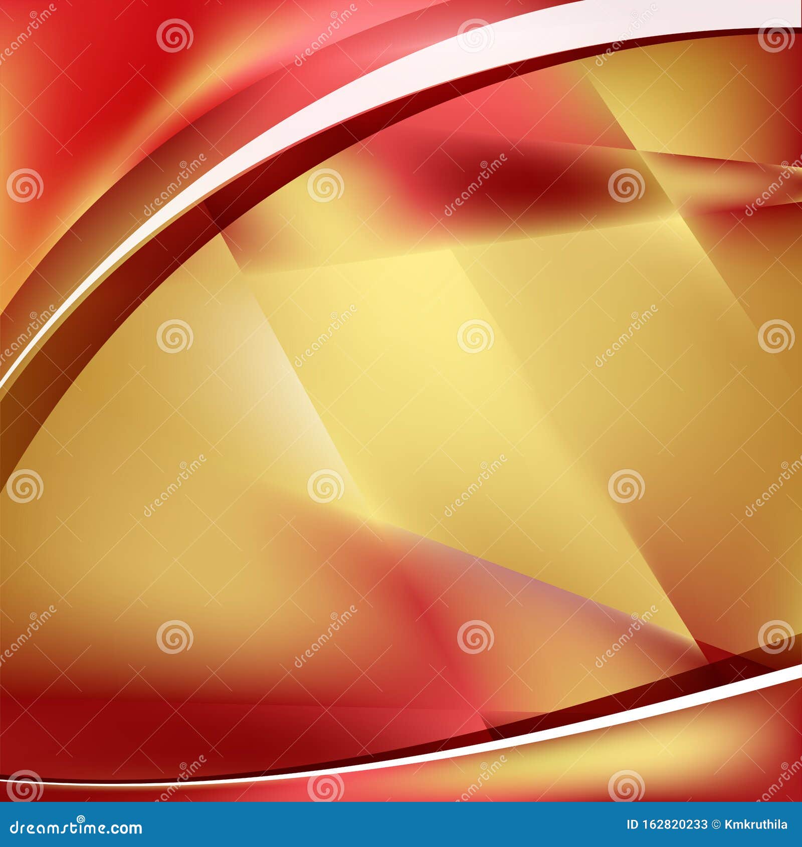 Abstract Red and Gold Graphic Background Stock Vector Illustration of