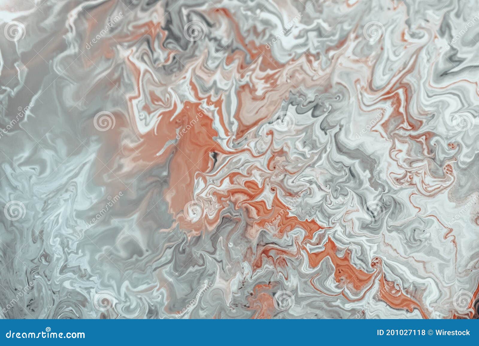 Abstract Red and Gray Shaded Fluid Painting Stock Photo Image of