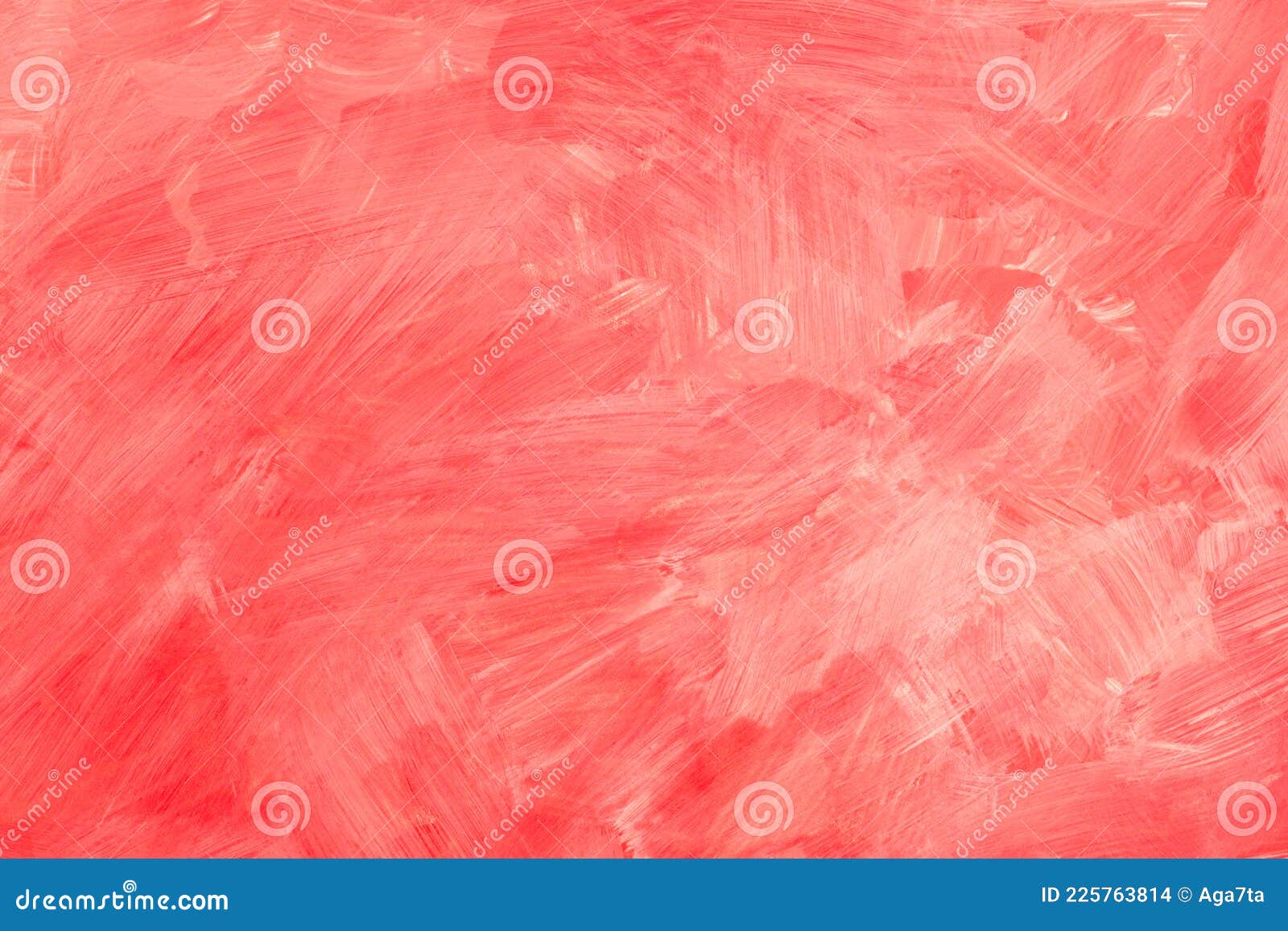Abstract Red Painted Background Texture Stock Illustration