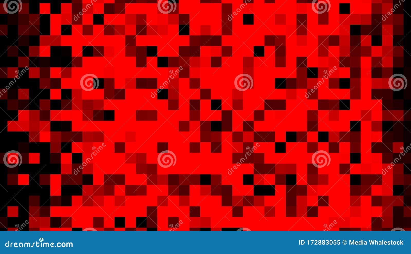 Abstract Red Pixel Mosaic Particles Moving on Black Background, Seamless  Loop. Animation. Dynamic Animated Vintage Stock Illustration - Illustration  of pixelated, flashing: 172883055