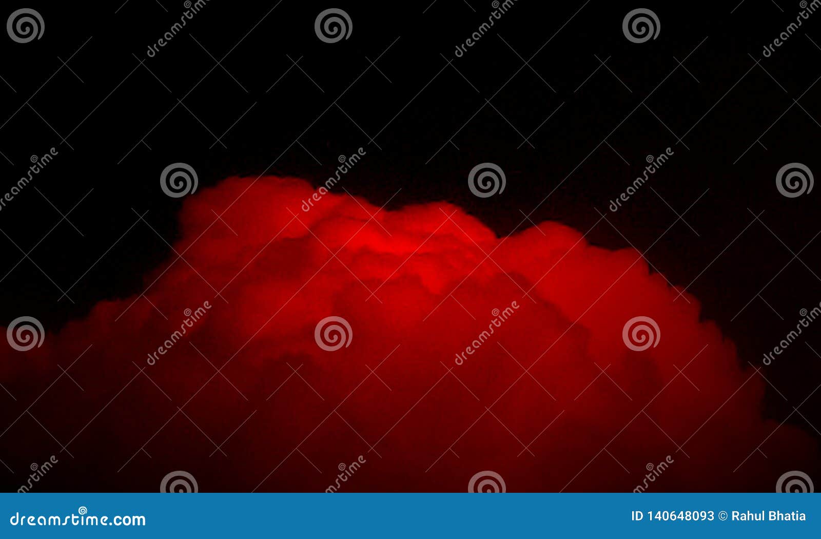 abstract red smoke mist fog on a black background.