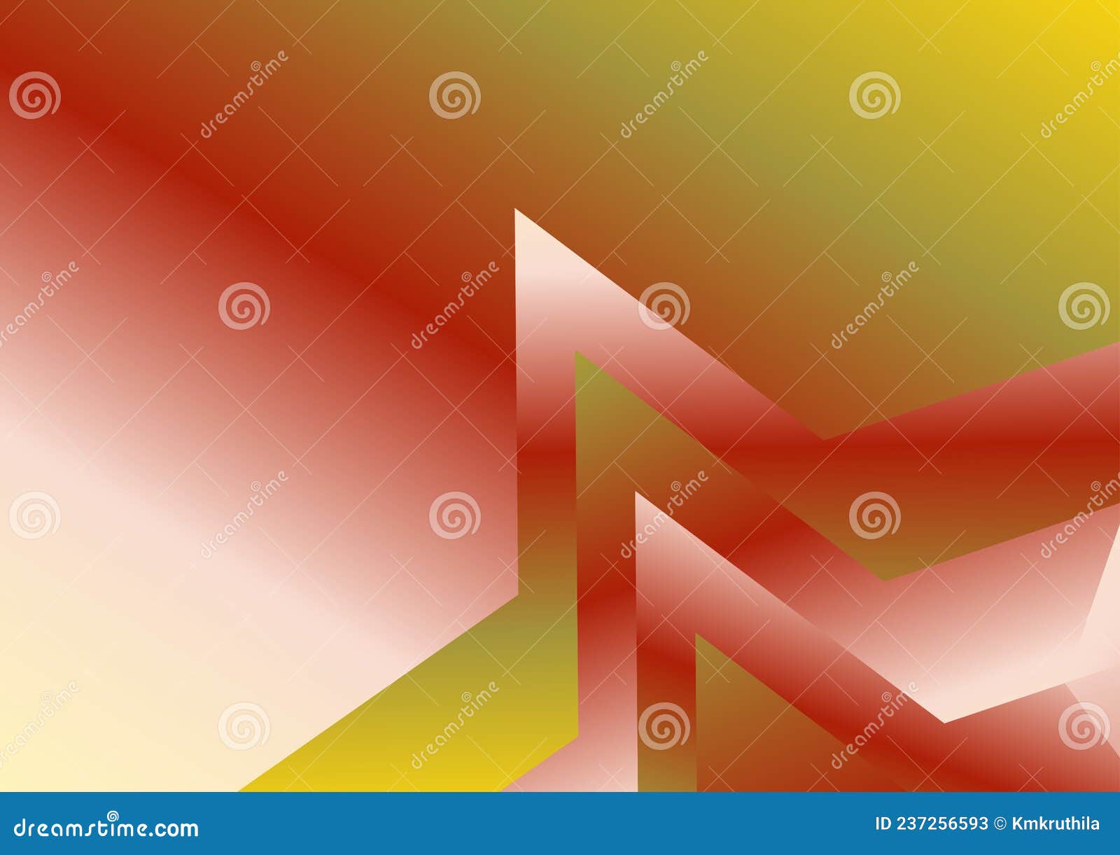 Abstract Red White and Yellow Gradient Background Vector Illustration