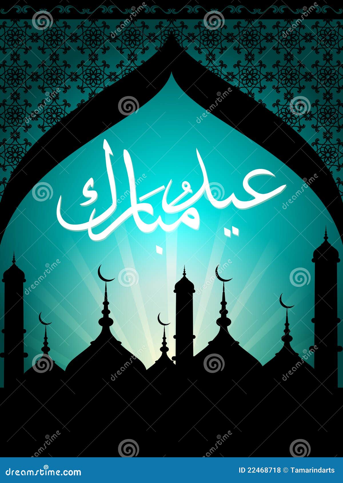 abstract religious eid background