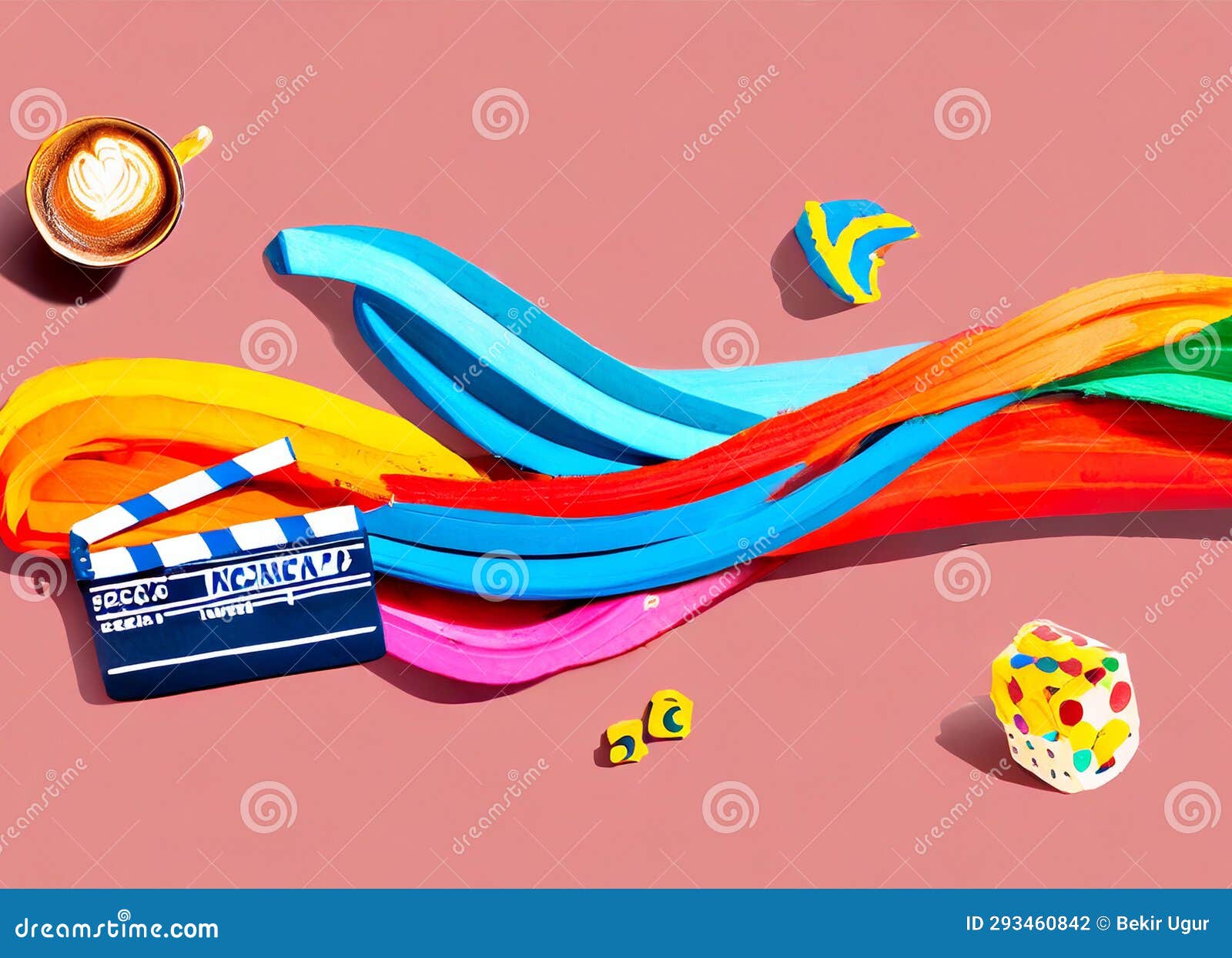 Abstract Representation of the Concept of Cinema Using Dynamic Shapes