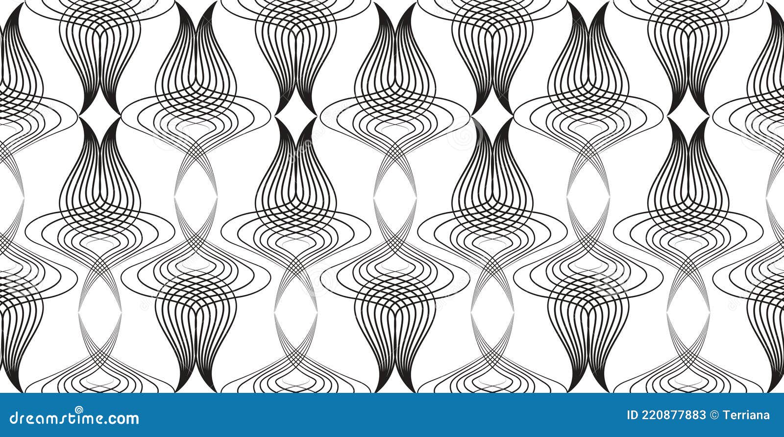 abstract retro style arabesque linear seamless pattern. artistic line art ornament with floral s