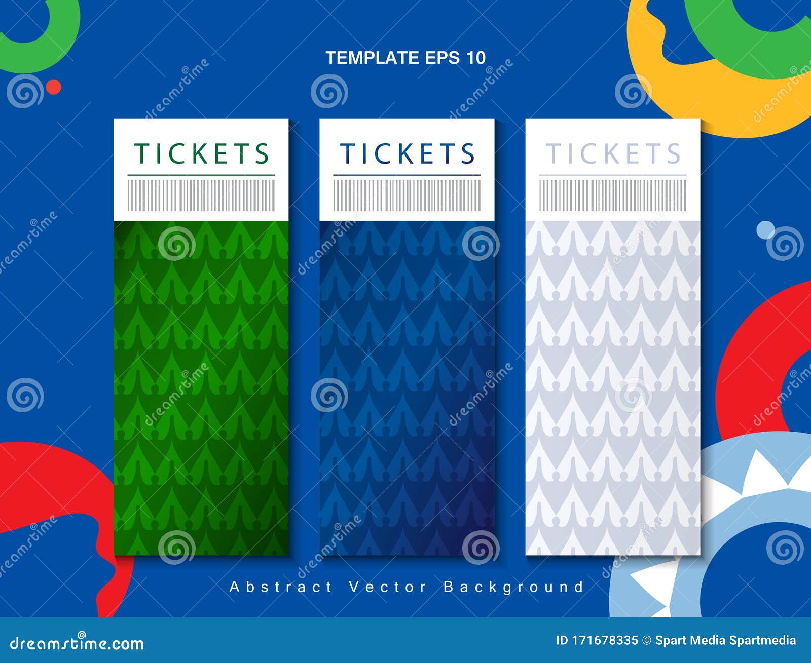 Conmebal Copa America 2022 Tickets Sign Banners Set. Abstract Brazilian ...