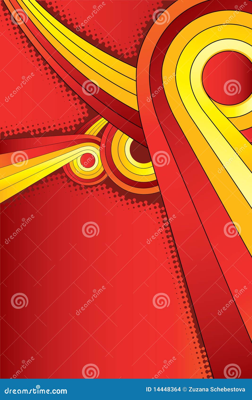 Abstract Round Shape Background Stock Illustration - Illustration of
