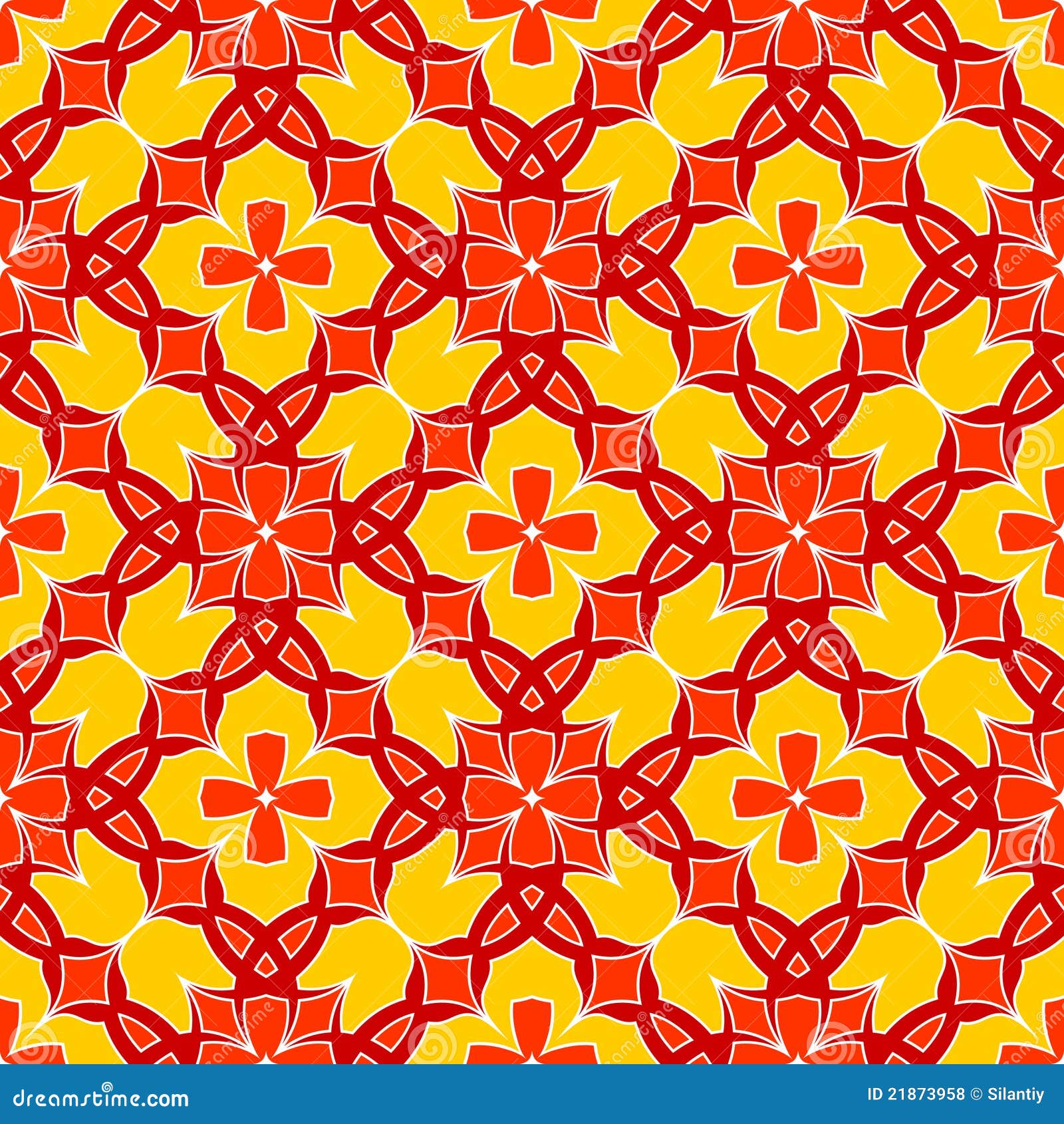 Abstract Seamless Ornament. Stock Vector Illustration of decorative