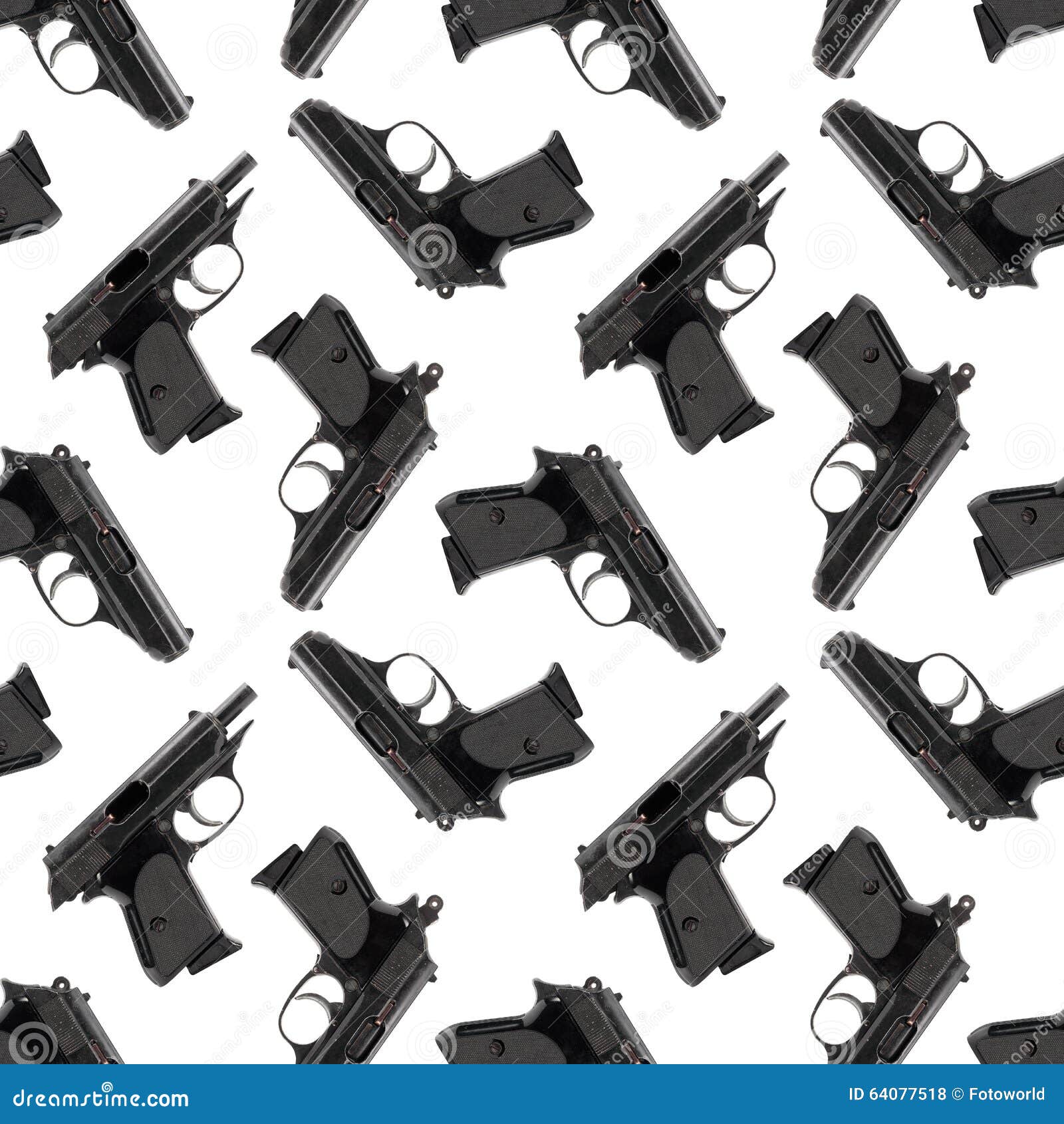 Abstract Seamless Pattern Background Firearms Gun Stock